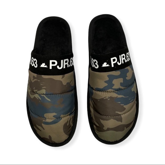 PAJAR Camo Print Stevie Slippers Flats - Size 39 - Picture 4 of 6